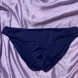 NWOT navy blue bikini bottom
